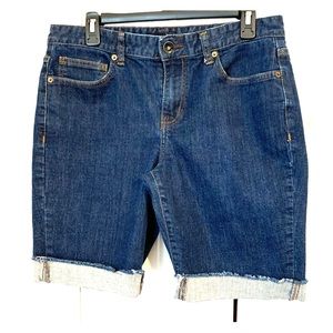 Madison Jean Cutoff Shorts